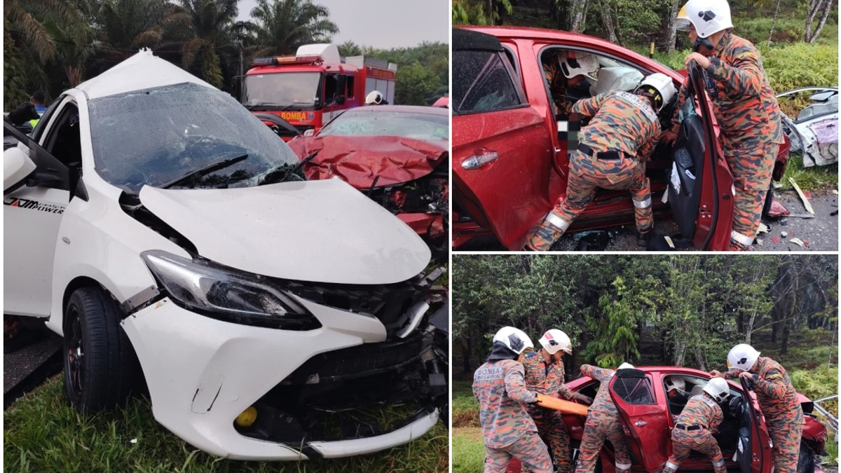 Three Dead in Two-Vehicle Collision on Jalan Jemaluang in Kota Tinggi