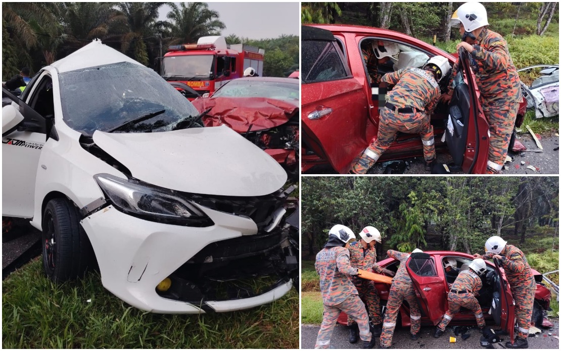 Three Dead in Two-Vehicle Collision on Jalan Jemaluang in Kota Tinggi