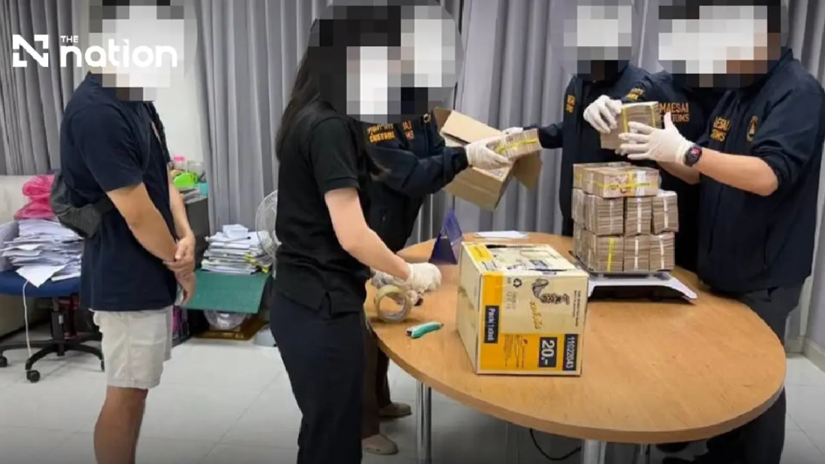 Thai customs bust major currency smuggling attempt at Mae Sai border crossing