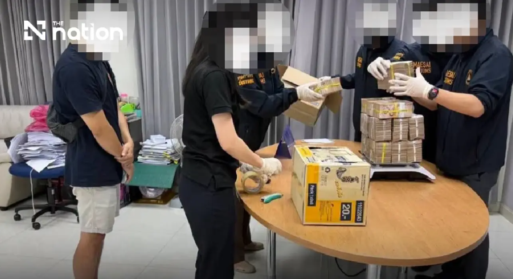 Thai customs bust major currency smuggling attempt at Mae Sai border crossing
