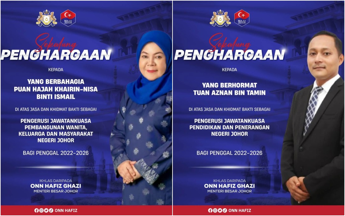Johor's New Leadership Team Sworn In As Onn Hafiz Charts Administrative Overhaul