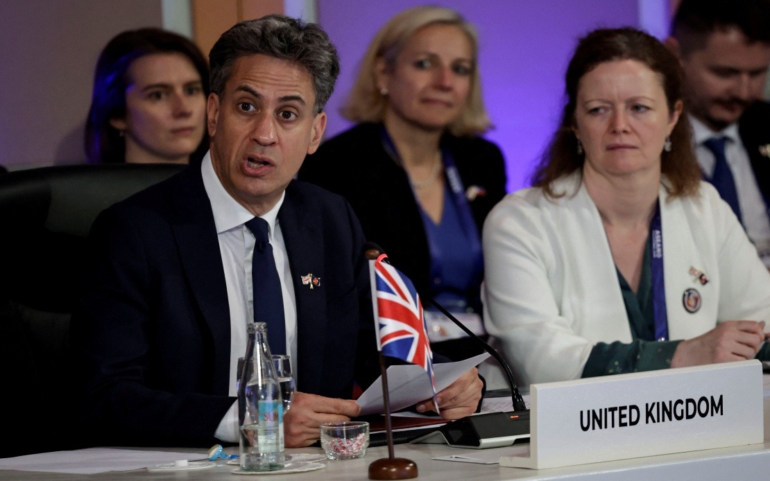 Britain's Top Diplomat Ed Miliband Targets Deeper European Engagement With France, Spain Visit