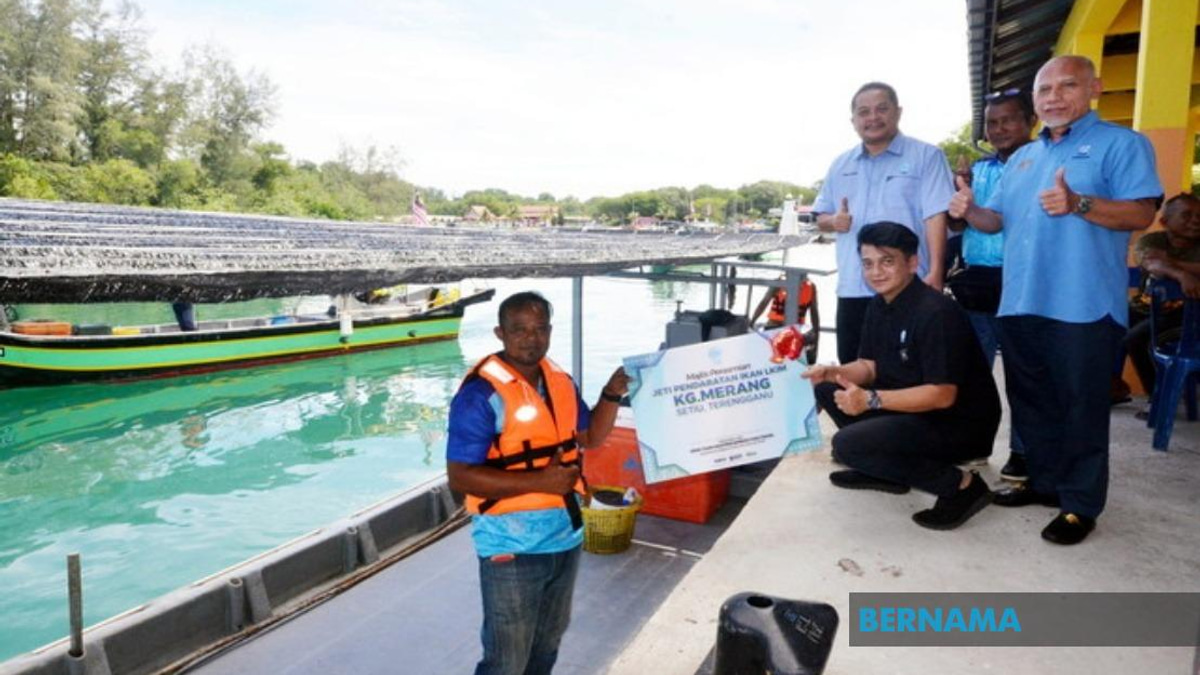 LKIM Invests RM2 Million in Fisheries Infrastructure as New Merang Jetty Opens