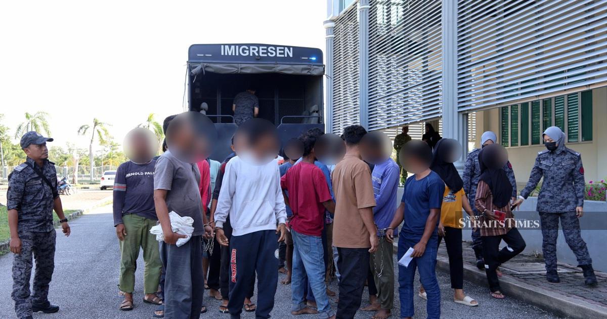 Twenty-nine Undocumented Migrants Fined up to RM10,000 in Pasir Mas Court Case
