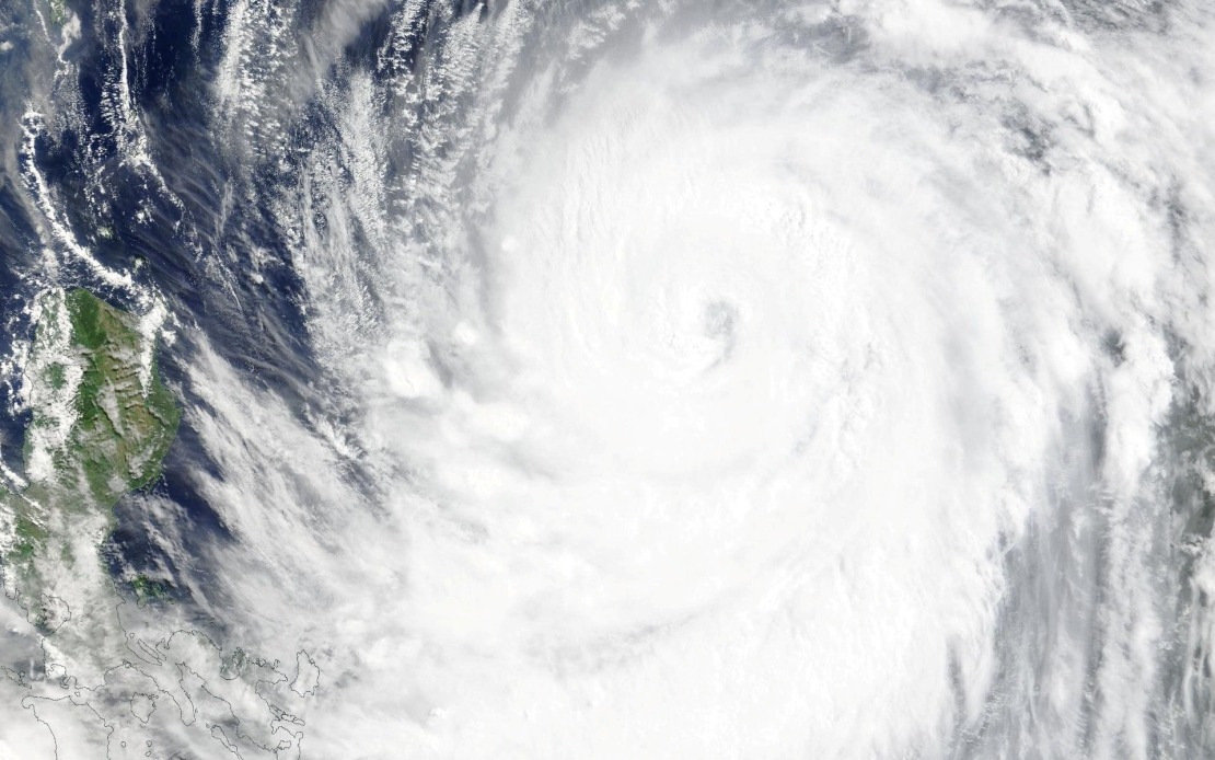 Typhoon Bavi Intensifies as It Bears Down on Taiwan
