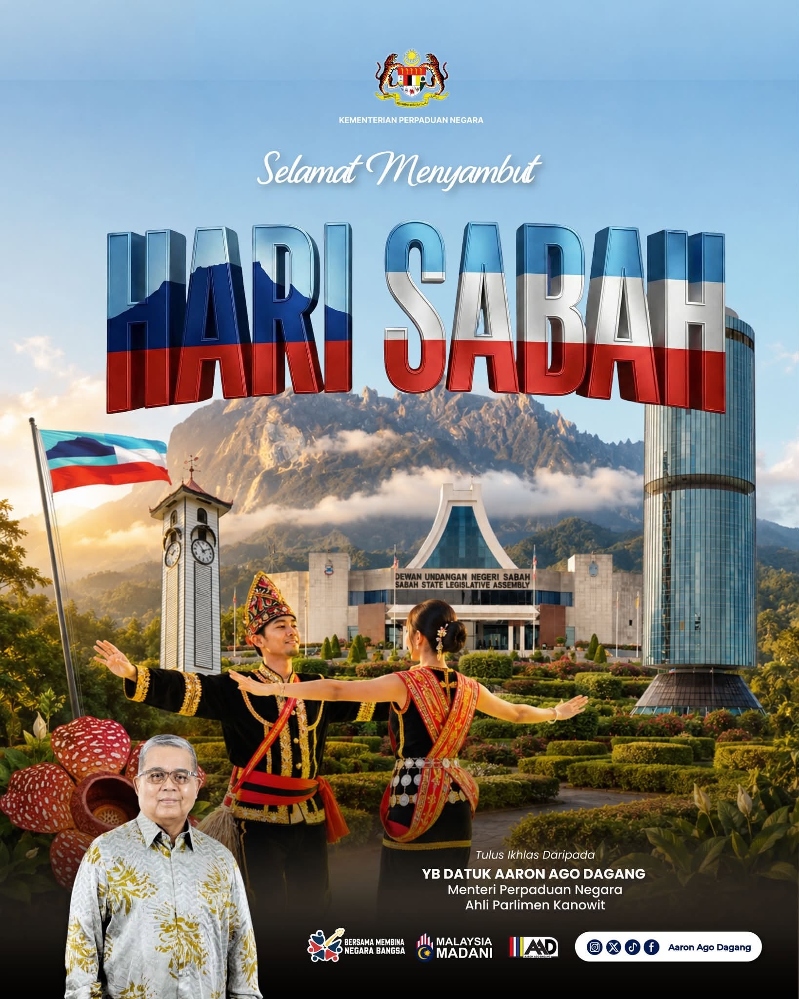 Sabah's Ethnic Tapestry Represents Nation's Greatest Asset, Minister Affirms